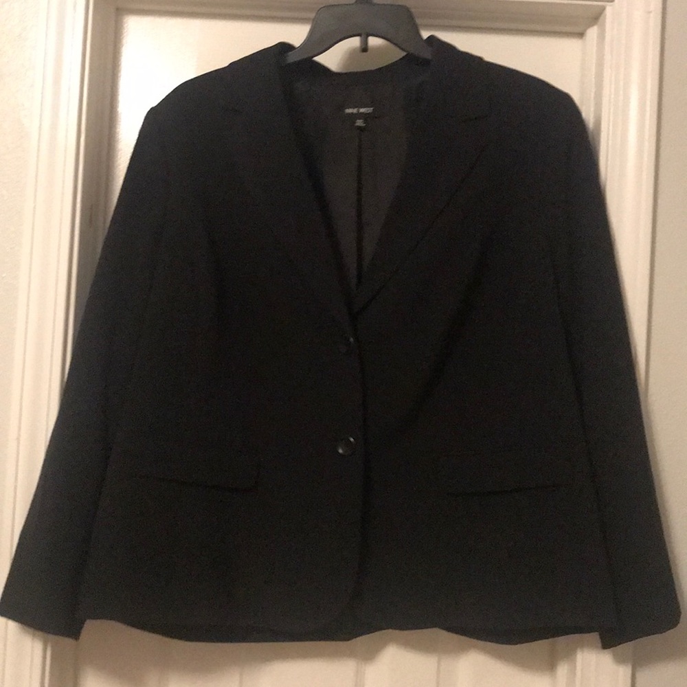 Nine West 2 Button Skirt Suit
